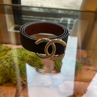 CHANEL CC Interlocking Reversible Belt SZ80