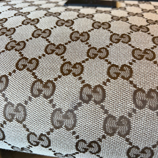 Gucci Monogram Flap Messenger Bag