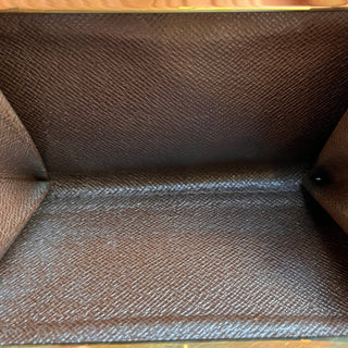 LOUIS VUITTON Damier Ebene French Purse Wallet