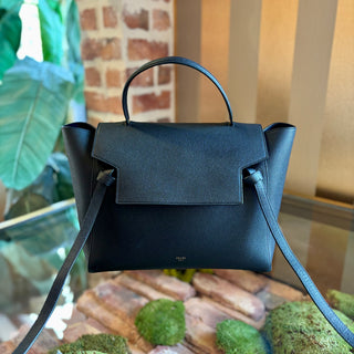 CELINE Black Belt Bag