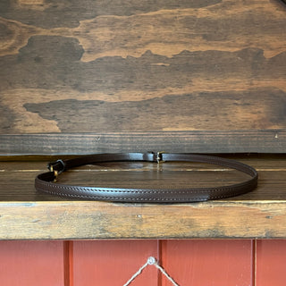 LOUIS VUITTON Shoulder Strap Brown Leather Strap