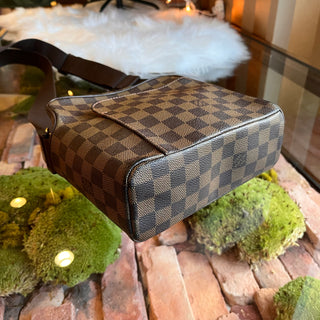 LOUIS VUITTON Olav PM Damier Ebene Canvas Crossbody Bag