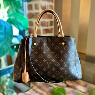 LOUIS VUITTON Montaigne MM Monogram Shoulder Bag