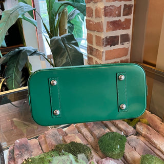 LOUIS VUITTON Alma PM Green Epi Leather Top Handle Bag
