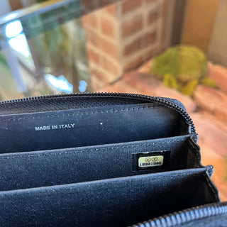 CHANEL Boy Glazed Calfskin Wallet