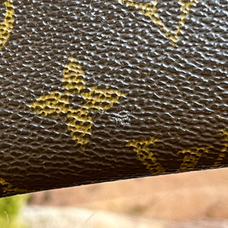 LOUIS VUITTON LV Monogram Canvas Zippy Wallet