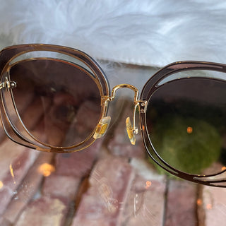 MIUMIU SMU54S  Scenique Evolution Square Sunglasses