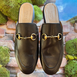 GUCCI Horsebit Brown Leather Loafers SZ 38 (US 8)