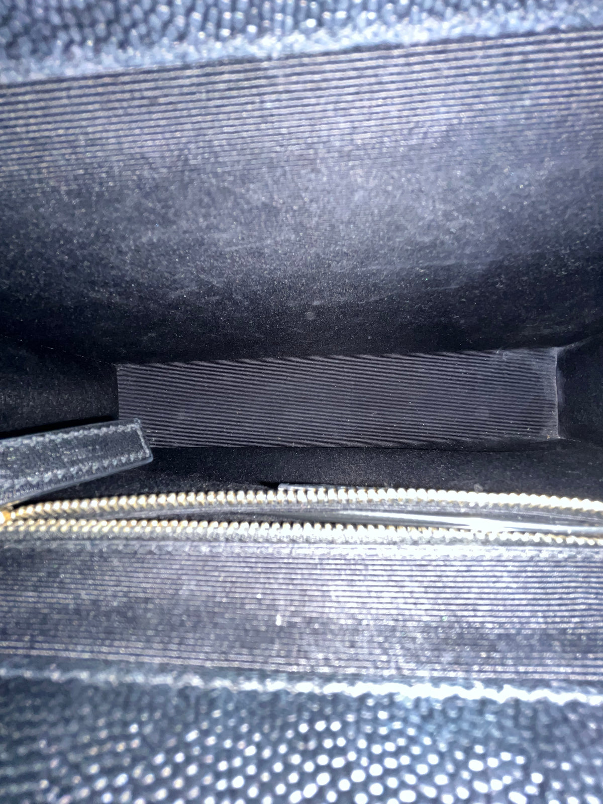 SAINT LAURENT Medium Black Triquilt Shoulder Bag TS3118