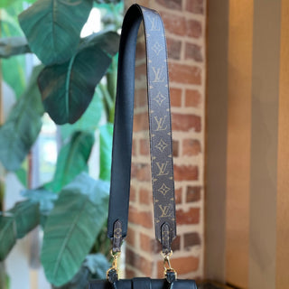 LOUIS VUITTON Bandoulière Strap Brown Monogram Canvas Strap