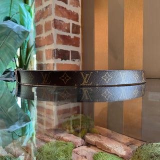 LOUIS VUITTON Centiere Monogram Belt