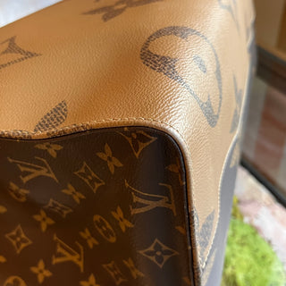 LOUIS VUITTON OnTheGo GM Brown Giant Reverse Monogram Tote Bag