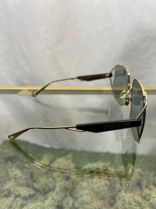 DIOR ArchiDior S1U Gold Metal Sunglasses TS3643