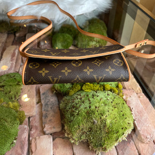 LOUIS VUITTON Twin PM Monogram Canvas Crossbody Bag