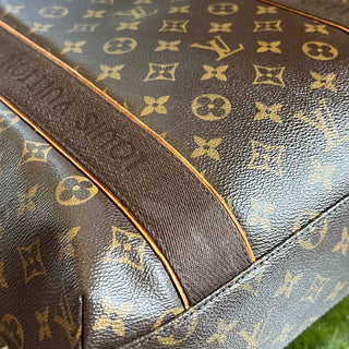 LOUIS VUITTON Beaubourg Brown Monogram Canvas Tote