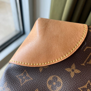LOUIS VUITTON Berri MM Brown Monogram Canvas Shoulder Bag