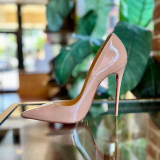 CHRISTIAN LOUBOUTIN So Kate Nude Patent Leather 39