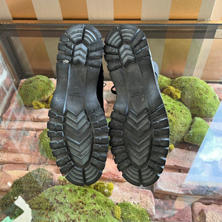 PRADA Black Nylon Combat Boots SZ37.5(7.5)