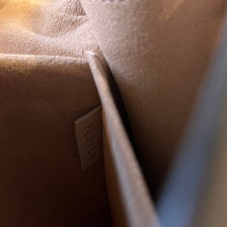 LOUIS VUITTON MyLockMe Chain BB Bicolor Leather Crossbody bag