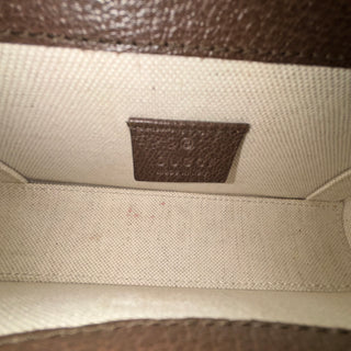 GUCCI Bag Jumbo GG Horsebit Crossbody Brown
