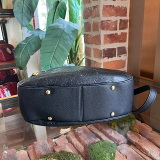 LOUIS VUITTON Spontini Black Empreinte Leather Hobo