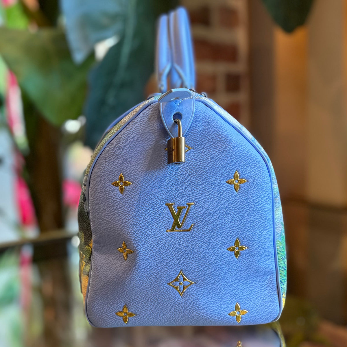 LOUIS VUITTON Limited Edition Coated Canvas Jeff Koons Van Gogh