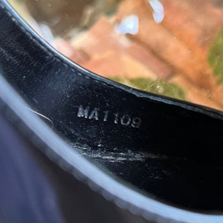 LOUIS VUITTON Black Mary Jane Pumps SZ 37.5 (US 7.5)