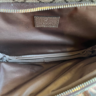 GUCCI Beige GG Supreme Canvas Belt Bag