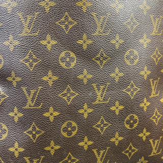 LOUIS VUITTON Sac Plat Brown Monogram Canvas Tote Bag