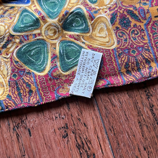 CHANEL Paisley Silk Vintage Scarf