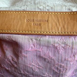 LOUIS VUITTON Denim Monogram Sunshine Bag