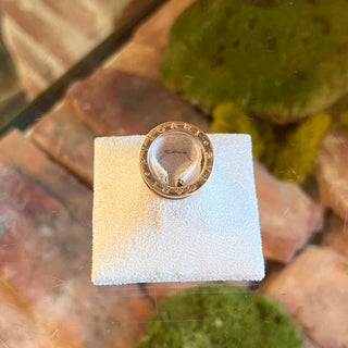 BVLGARI B.zero1 White/Rose Gold 18 KT Ring SZ 47 (US 4 1/4)