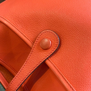 HERMES Evelyne PM III Bougainvillea Epsom Leather Crossbody Bag