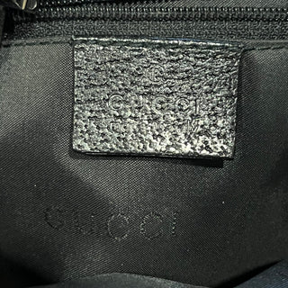 GUCCI Jackie Black Nylon Shoulder Bag