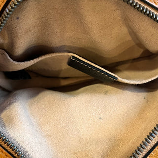 GUCCI GG Marmont Matelasse Brown Calfskin Belt Bag