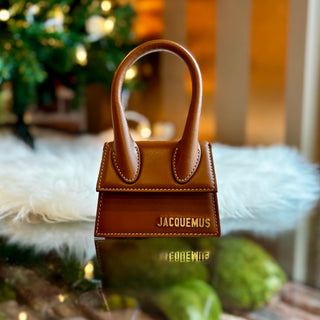 JACQUEMUS Le Chiquito Brown Handbag