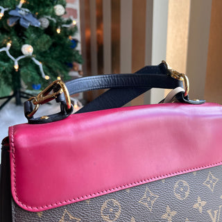 LOUIS VUITTON Cluny BB Monogram Canvas Top Handle Bag