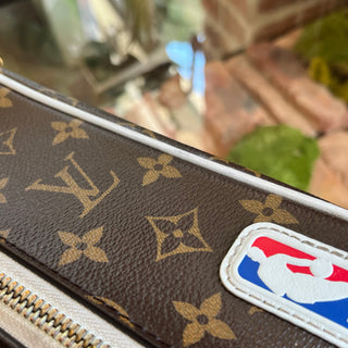 LOUIS VUITTON x NBA Hero Monogram Canvas Cloakroom Dopp Kit Toiletry Bag