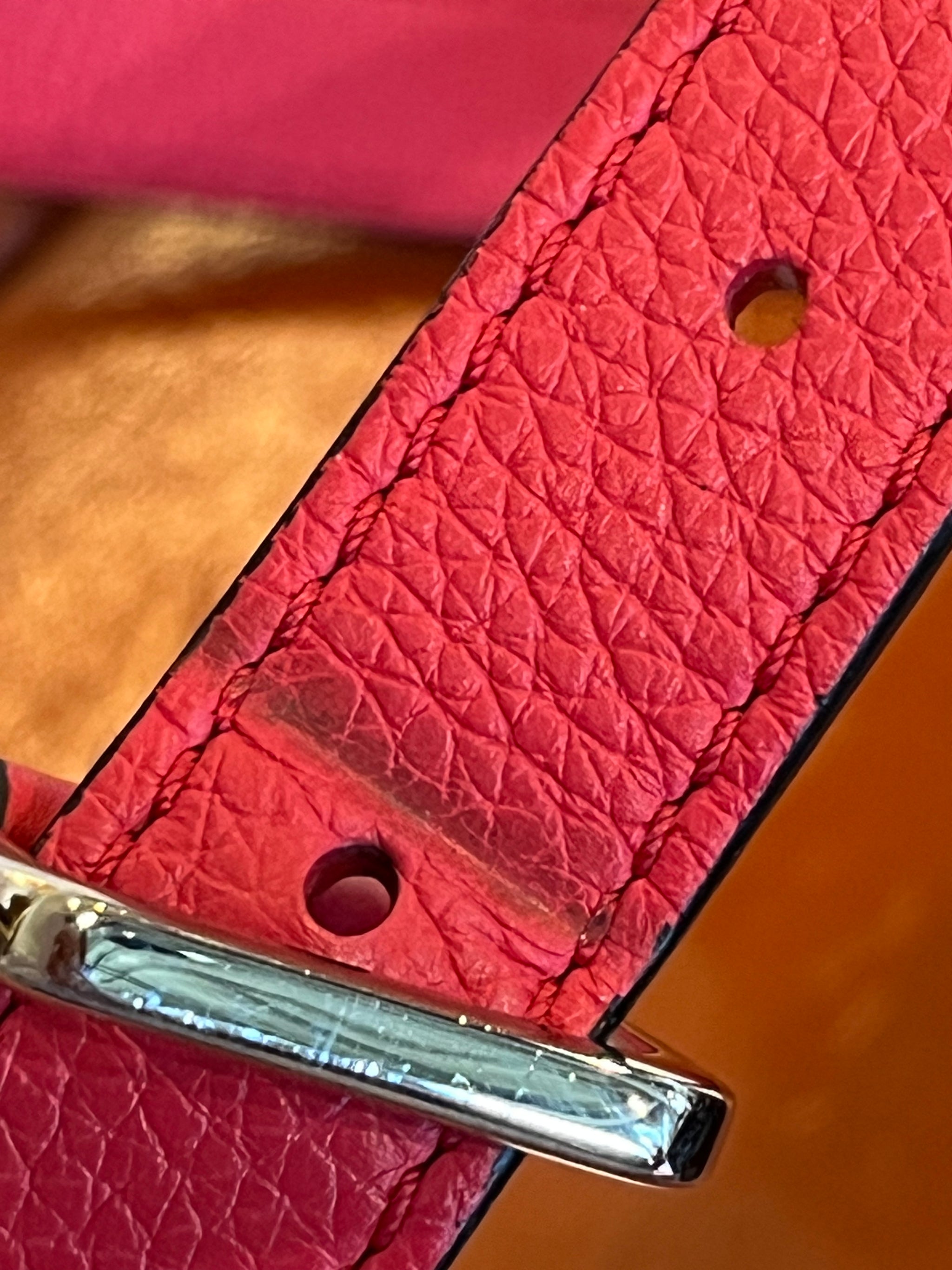 Louis Vuitton Pink Leather Vivienne NM Shoulder Bag Louis Vuitton