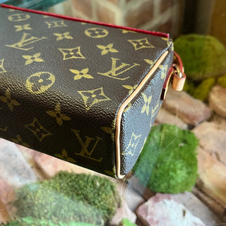 LOUIS VUITTON Recital Brown Monogram Canvas Shoulder Bag