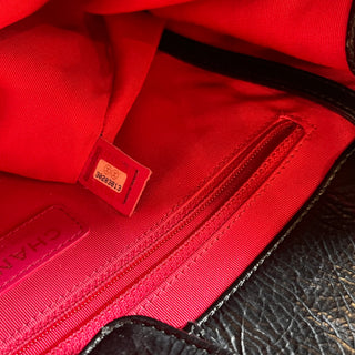 CHANEL North South Timeless Shiny Aged Calfskin Tote