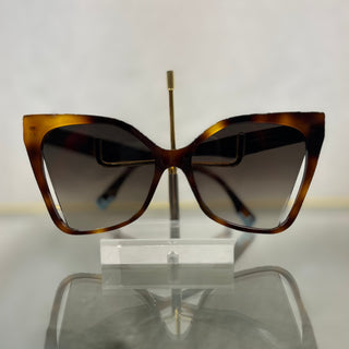 FENDI Havana Tortoise Sunglasses TS FE40010U