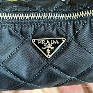 PRADA Black Tessuto Nylon Impantu Mini Handbag