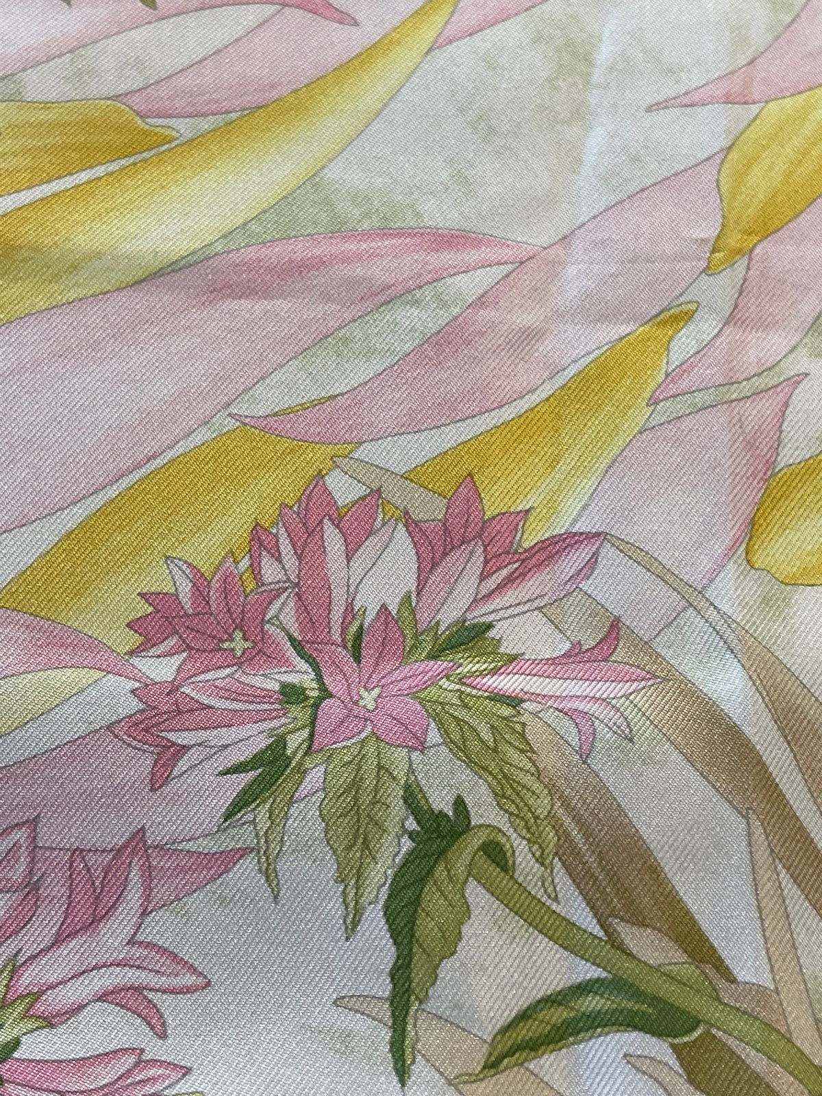 Ferragamo &amp; Floral Silk Scarf