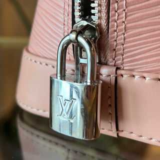 LOUIS VUITTON Pink Epi Alma Handbag