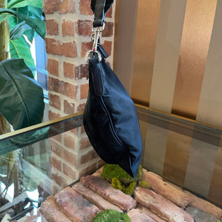 PRADA Black Nylon Messenger Bag