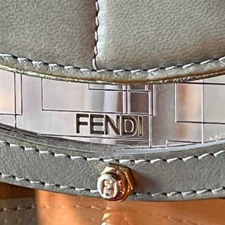 FENDI Zucca Canvas Vanity Clutch
