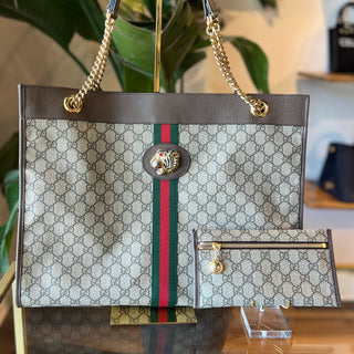 GUCCI Rajah GG Supreme Tote
