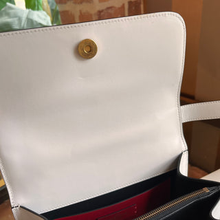 VALENTINO GARAVANI VSling Small White Smooth Calfskin Shoulder Bag