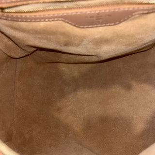 LOUIS VUITTON Soft Speedy Bandouliere 30 Arizona Monogram Empreinte Leather Satchel Bag